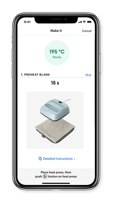 Cricut Heat app How it works